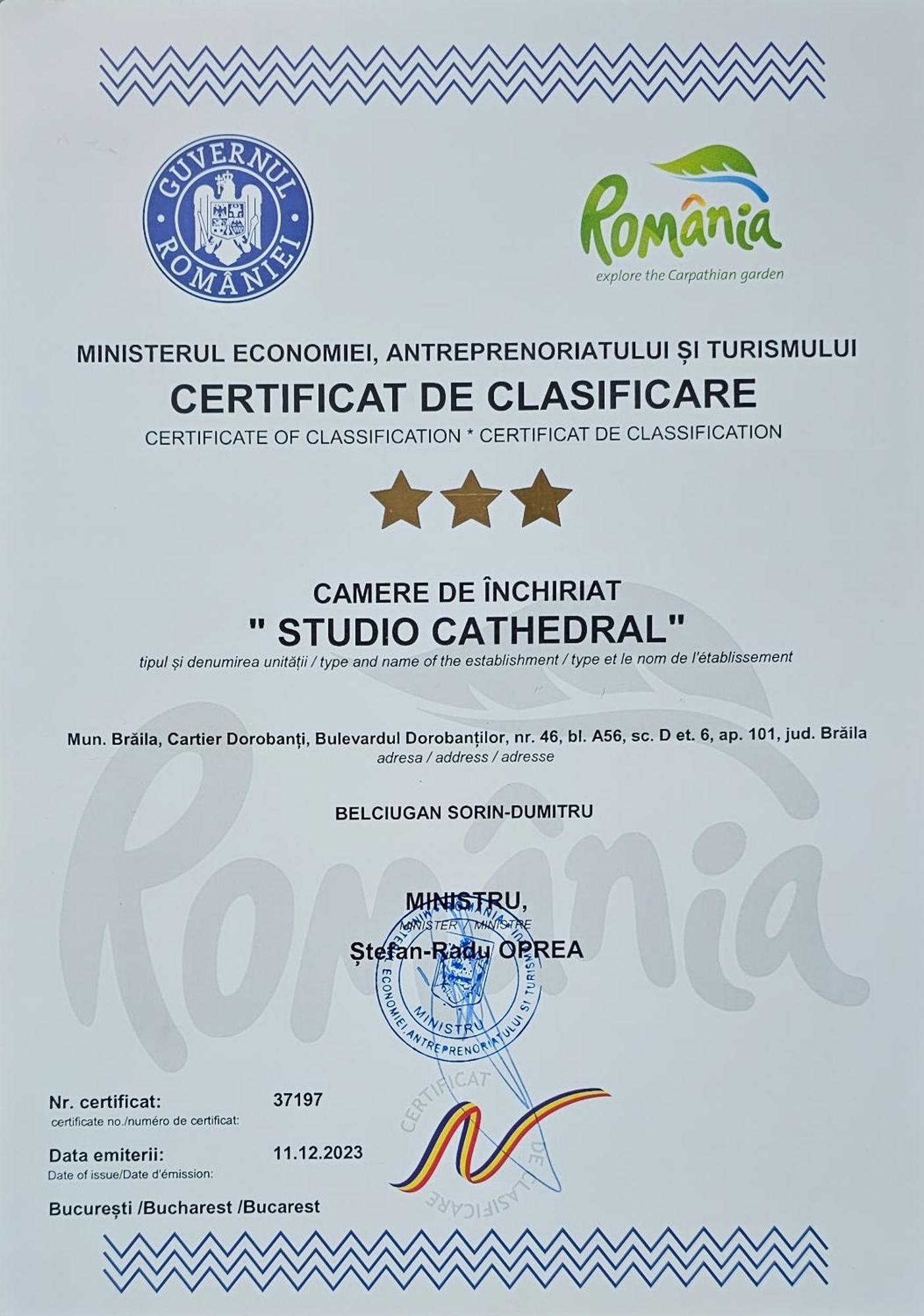 Studio Cathedral Brăila Exterior photo